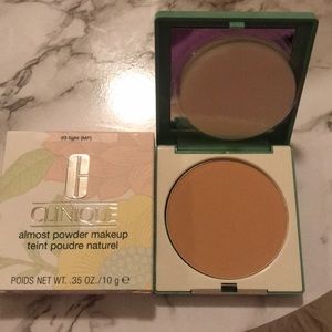 Clinique Makeup - NIB Clinique almost powder shade 03 Light Clinique Makeup - NIB Clinique almost powder shade 03 Light